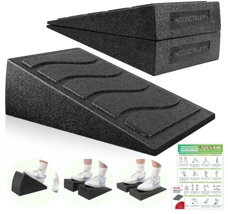 Squat Wedge Block, 960 LBS Weight Capacity, Slant Board for Calf Stretching